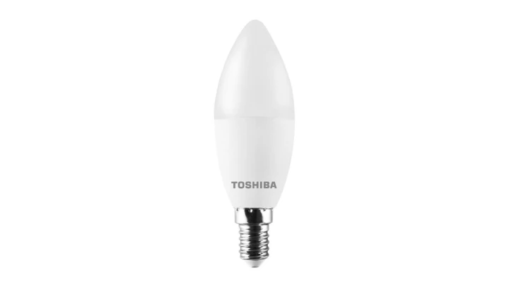TOSHIBA LED N_STD C37 E14 7W 3000K/10szt./