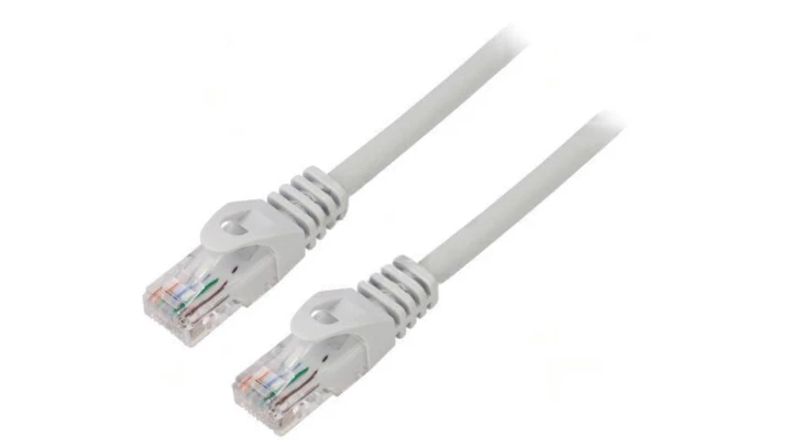 PATCHCORD KAT.6 UTP LSZH CU SZARY FLUKE PASSED PCU6-10CU-1000-S /10m/