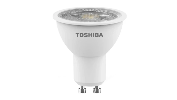 Żarówka gu10 led TOSHIBA 5,5W 4000K neutralna biała 230V 38 840 450ml