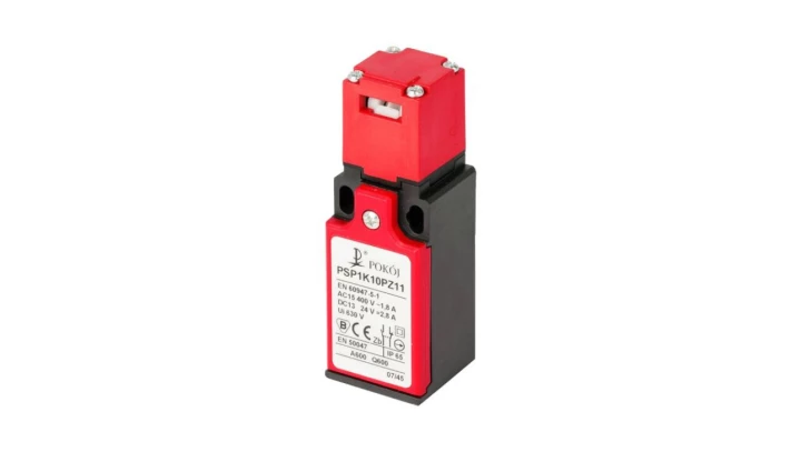 Wyłącznik krańcowy 1R 1Z wolnoprzełączający brak klucza PSP1K10PX11 A37-2262