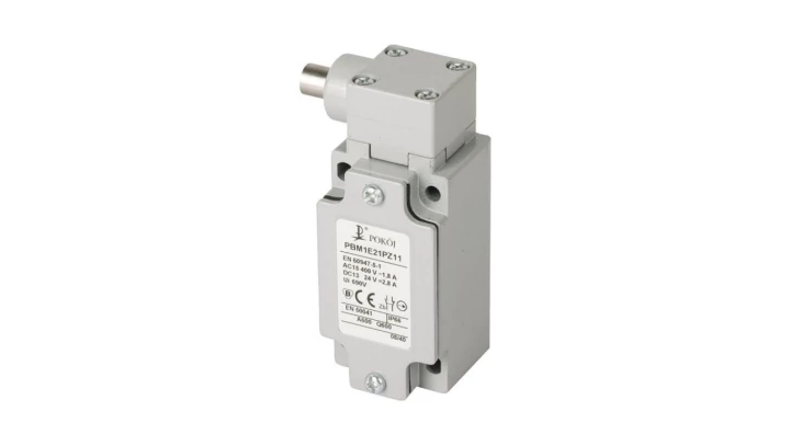 Wyłącznik krańcowy metal 1R 1Z migowy boczny popychacz stalowy PBM1E21PZ11 A37-3420
