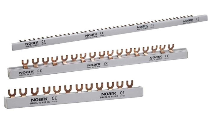 Szyna łączeniowa widełkowa 3-fazowa 10mm2 12 modułów NOARK