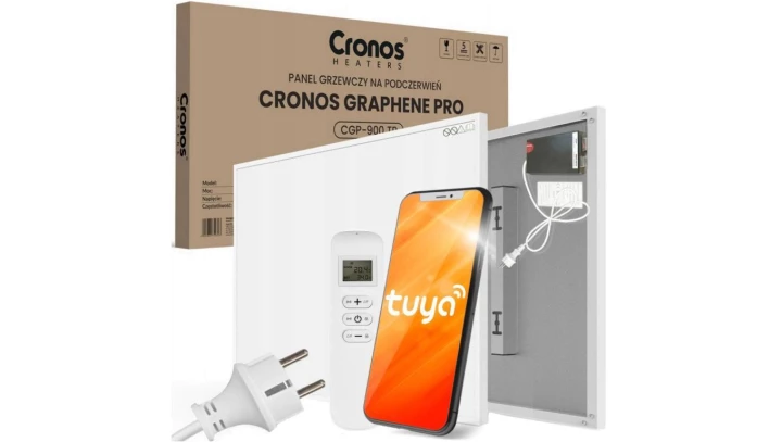 Panel grzewczy CRONOS GRAPHENE PRO CGP-900TWP