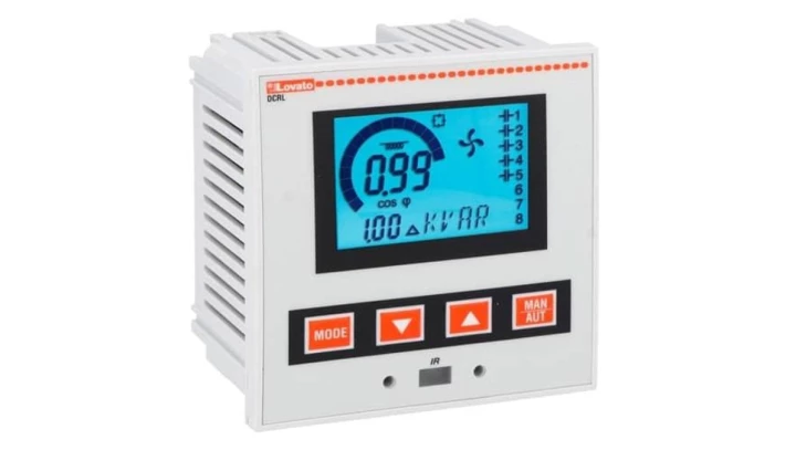 Regulator współczynnika mocy biernej do układów kompensacji mocy biernej indukcyjnej DCRL3