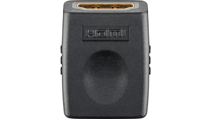 Adapter HDMI™, złącze, pozłacany, 8K @ 60 Hz, 65743