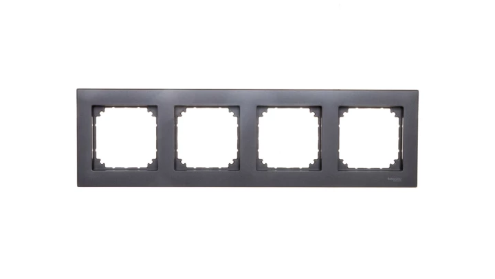 Merten M-Plan Ramka poczwórna antracyt MTN486414