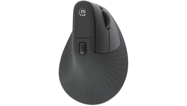 Myszka bezprzewodowa 2.4GHz RF USB pionowa 1600dpi optyczna