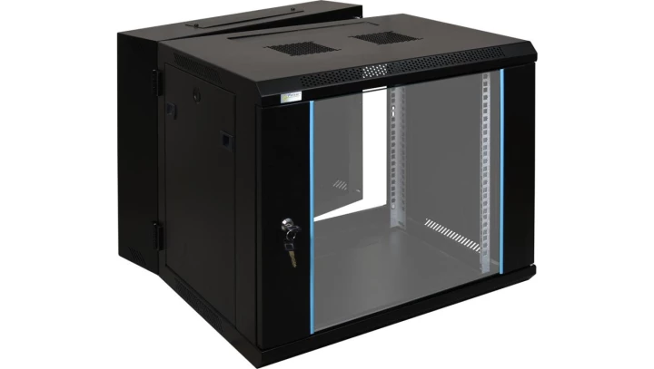 Szafa RACK 9U wisząca złożona podwójna 600x600, Pulsar RWD966