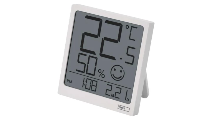 Termometr z higrometrem E0522