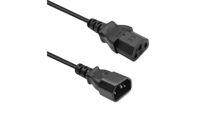 Qoltec Kabel zasilający do UPS C13/C14 3x1.5mm² 1.8m