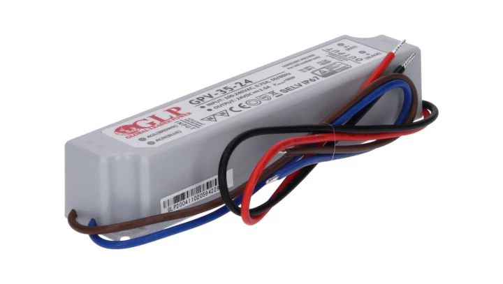 Zasilacz led GPV 35W 24V DC ip67 gpv-35-24E led