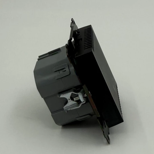 Simon 55 GO Termostat inteligentny programowalny z wyświetlaczem Wi-Fi 230V (moduł) czarny mat TETD2W.01/149