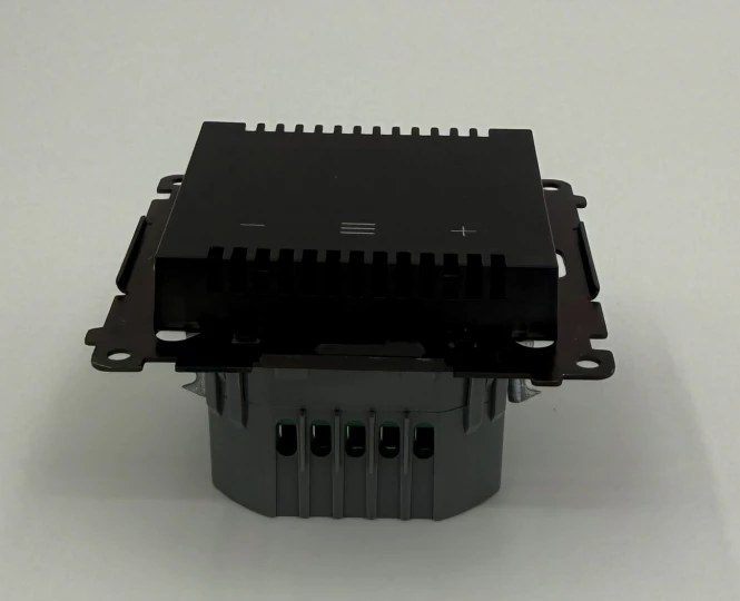 Simon 55 GO Termostat inteligentny programowalny z wyświetlaczem Wi-Fi 230V (moduł) czarny mat TETD2W.01/149