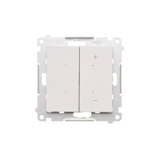 Simon 55 DIMMER W – Ściemniacz do pasków LED-owych, sterowany smartfonem (moduł) Jasnoszary mat TESW1W.01/114