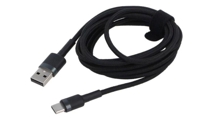 BASEUS Kabel USB 3.0 typ-C / A (wtyk / wtyk) Quick Charge 3.0 czarny 2m