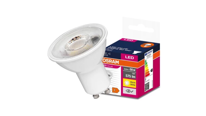 Żarówka LED VALUE PAR16 50 GU10 6,9W 575lm 2700K 827 120st. 4058075198852