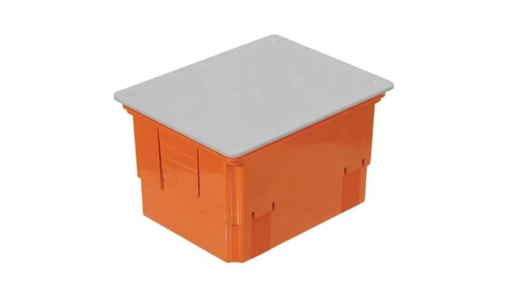 Puszka do złącza odgromowego /regulowana głębokość/ szara R.8145S