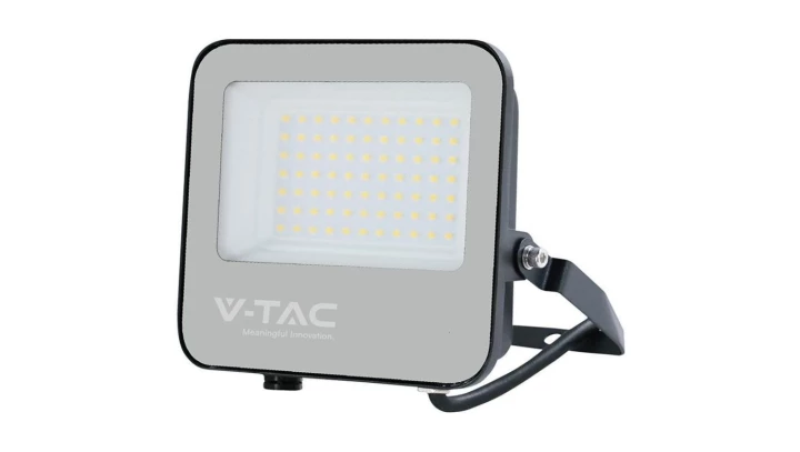 Projektor LED 50W 9250lm 4000K 185LM/W IP65 Czarny 5 Lat Gwarancji 9892-5