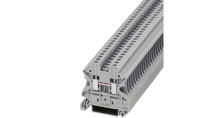 Złączka zaciskowa/szynowa 2-przewodowa 0,14-4mm2 szara UT 2,5 3044076