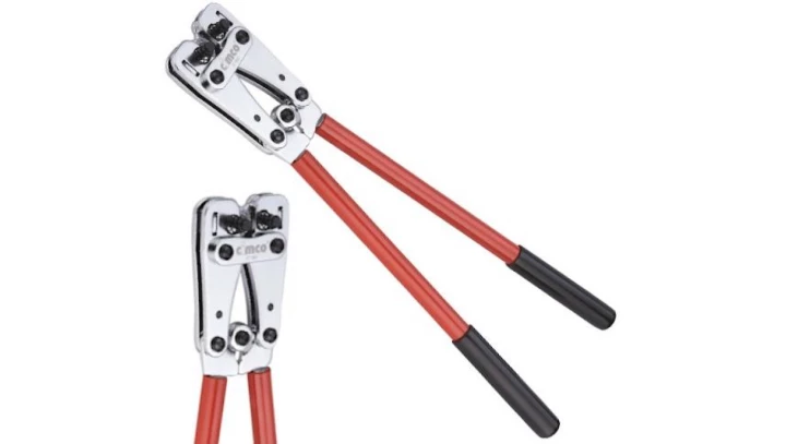 Praska szczypce zaciskowe od 10 do 120 mm2 końcówki standardowe 101880 Cimco