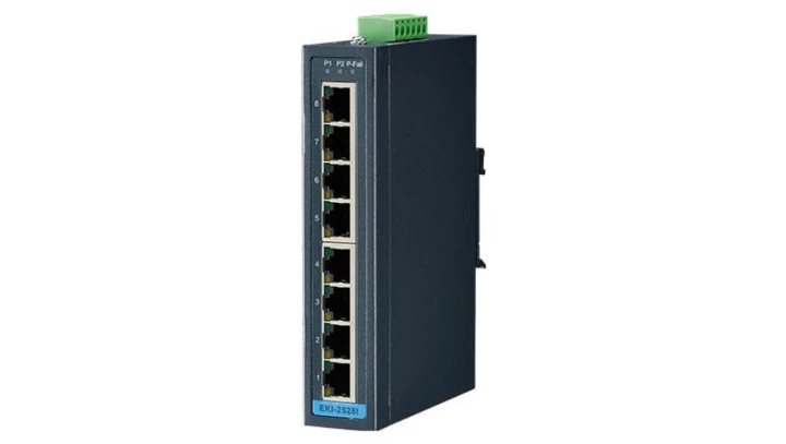 Przemysłowy switch ethernetowy do niskich temperatur - 8 portów Ethernet 10/100Mb/s EKI-2528I-BE