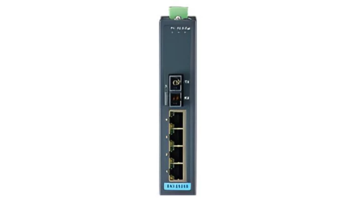 Przemysłowy switch Ethernetowy 4x10/100Mbps, 1xFiber MM SC EKI-2525M-BE