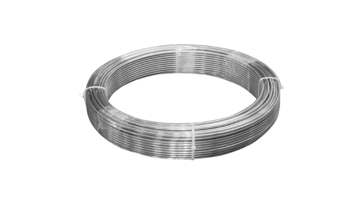 Drut aluminiowy fi 10 ( 20 kg - ok 94 mb) stop AlMgSi DRA 10/20