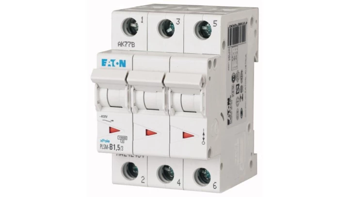 Wyłącznik nadprądowy 3P C 63A 10kA AC PLSM-C63/3-MW 242480