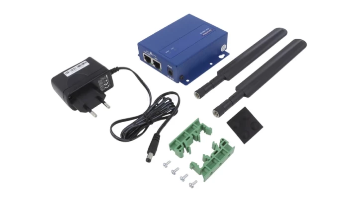 Przemysłowy router komórkowy LTE, 2xSIM, 2xETH, GPS, ACC ICR-1601G