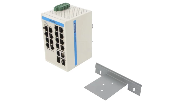 Przemysłowy switch ProView SCADA - 16 portów Fast Ethernet 10/100Mb/s, 2 porty Combo SFP EKI-5626CI-AE