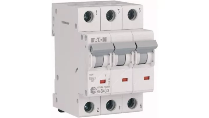 Wyłącznik nadprądowy 3P B 40A 6kA AC xPole Home HN-B40/3 194885