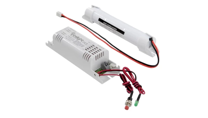 Zestaw PRIMUS LED D1/A 2h + NiCd 3xC 3,6V 2500mAh (zastosowanie - pasek led/plafon led zakres do 12V) 99943 INLMDL 99943
