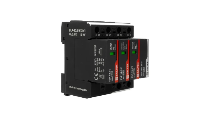 FLP-12,5 V/3+1 Ogranicznik przepięć SALTEK