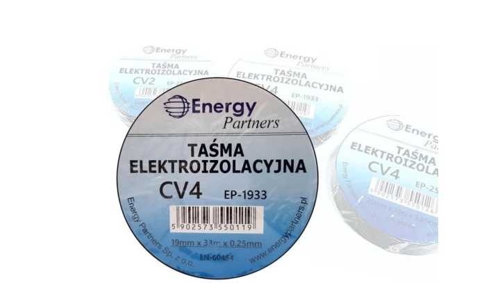 Taśma elektroizolacyjna PCW (19mm x 33m x 0.25mm) czarna
