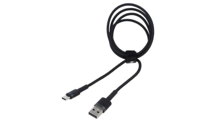 Kabel Baseus Cafule CATKLF-BG1 (USB 2.0 - USB typu C 1m kolor szaro-czarny)