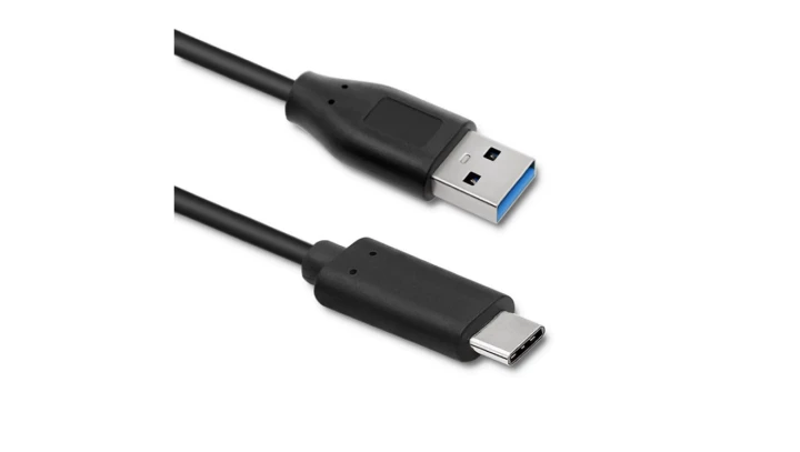 Qoltec Kabel USB 3.1 typ C męski USB 3.0 A męski 1.2m