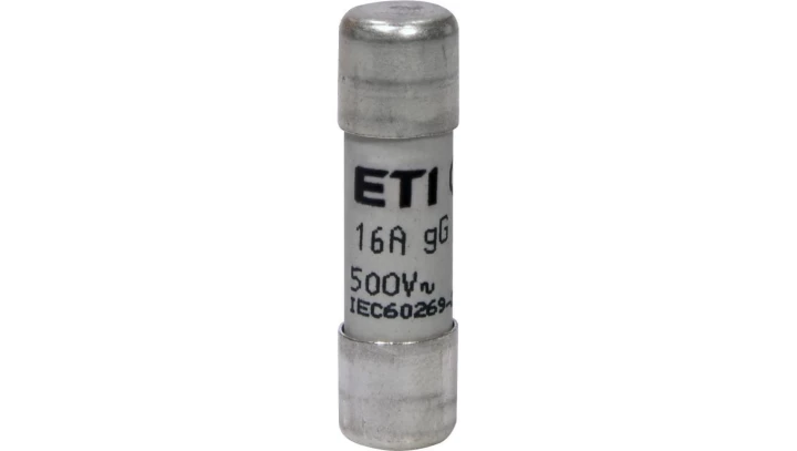 Wkładka topikowa cylindryczna CH10x38 gG 16A/500V 002651019