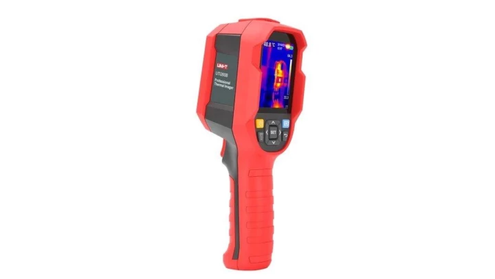 Kamera termowizyjna Uni-T 100mK 9Hz regulowana emisyjność 2,8 TFT LCD 320x240, akumulator 3,6V 5000mAh Uti-260B -20C/+150C
