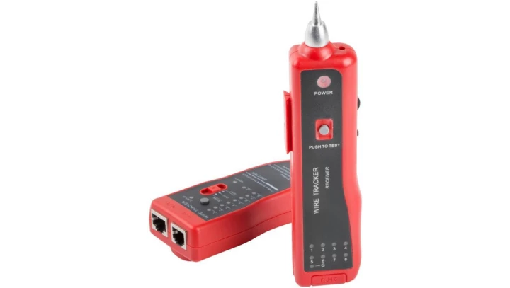 Lokalizator / identyfikator par kabli RJ-45, RJ-11, RJ-12, koncentrycznych LANBERG NT-0501