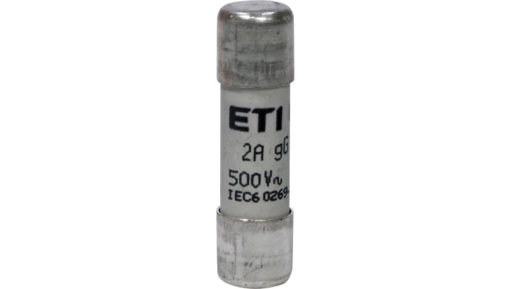 Wkładka topikowa cylindryczna CH10x38 gG 2A/500V 002651013
