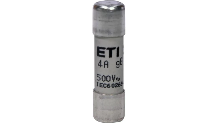 Wkładka topikowa cylindryczna CH10x38 gG 4A/500V 002651014
