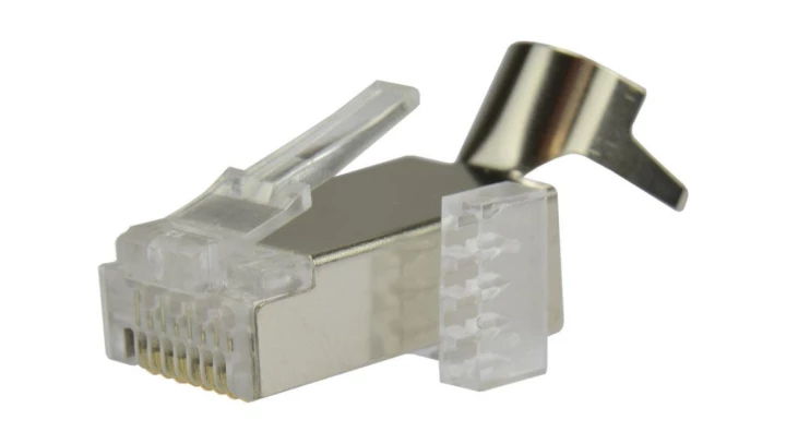 Wtyk modularny RJ45 8P8C kat.6A, kat.7 ekranowany FTP NEKU /WORECZEK 10szt./