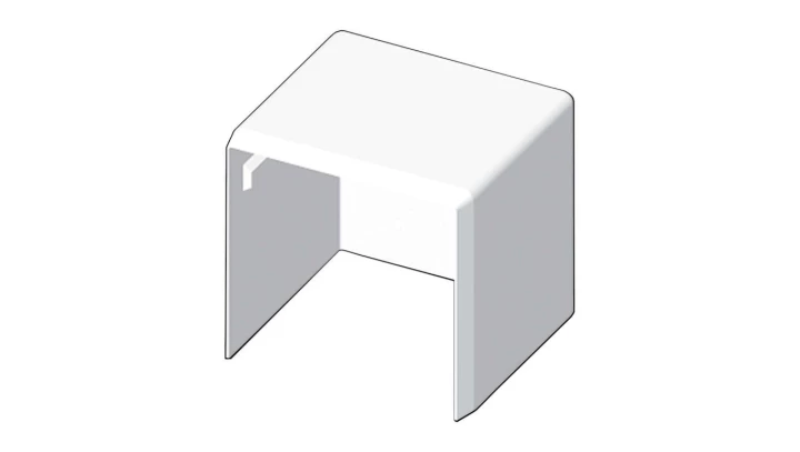 Pokrywa końcowa LHD 40x40mm 8641