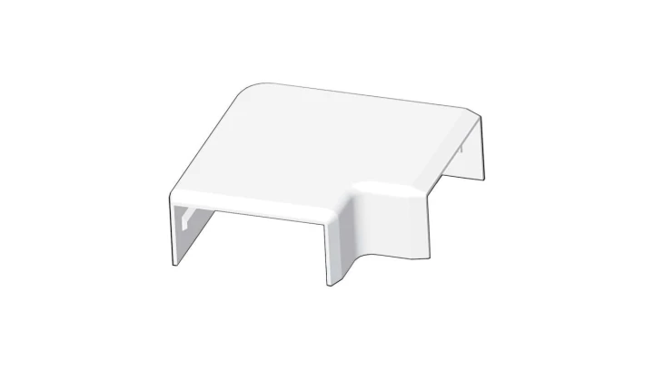 Pokrywa kątowa LHD 50x20mm biała 8993