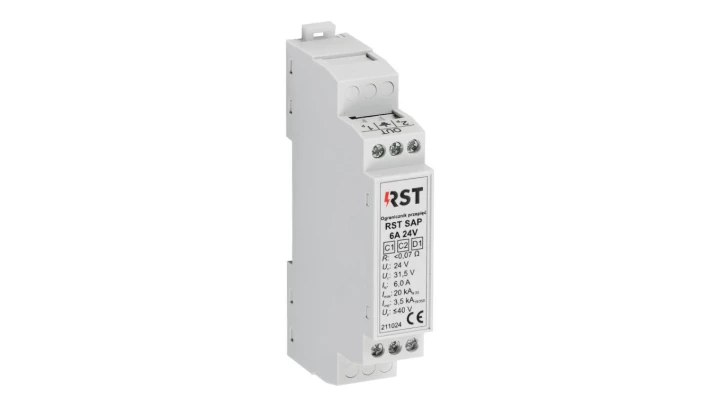 Ogranicznik przepięć 24V 6A D1 RST SAP 6A 24V /211 024/