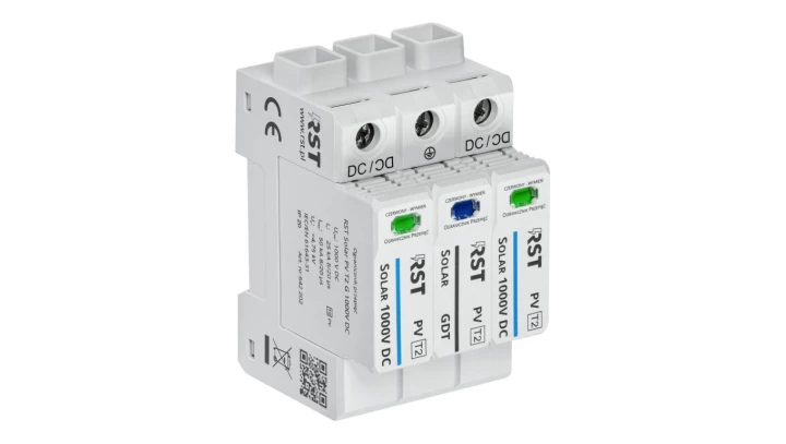 Ogranicznik przepięć C Typ 2 DC, RST Solar PV T2 G 1000V DC 642202
