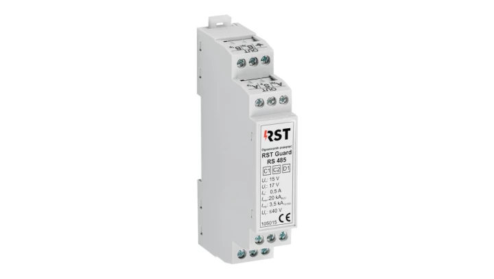 Ogranicznik przepięć magistral transmisji danych RS 485, D1 (full duplex) RST Guard RS 485 105015