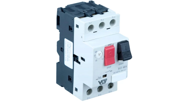 Wyłącznik silnikowy 1,0-1,6A 3P 6kV 230/400V GV-2 VCX