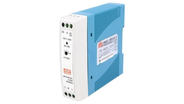 Zasilacz impulsowy 15VDC 1,34A 20W MDR-20-15