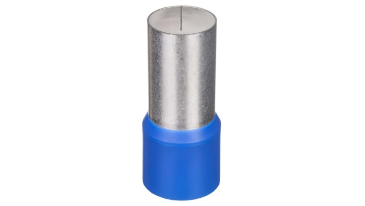 Końcówka tulejkowa izolowana TI 120mm2/27mm niebieska cynowana TI120L27x25 /25szt./